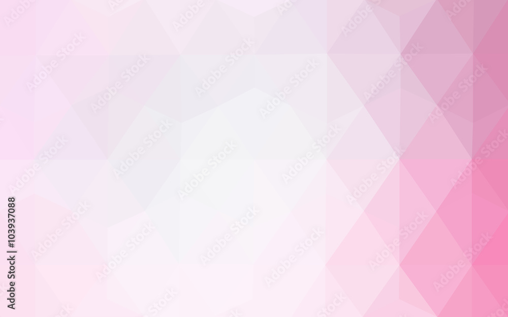Pink polygonal design pattern, which consist of triangles and gradient in origami style. Pink polygonal design pattern, which consist of triangles and gradient in origami style.