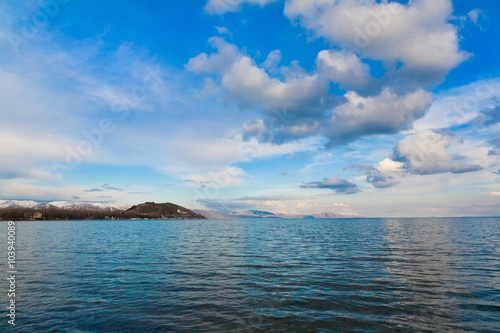 lake Sevan spring day