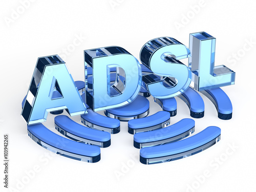 ADSL (Asymmetric digital subscriber line) photo