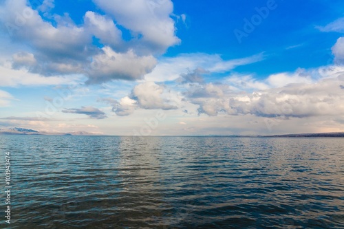 lake Sevan spring day