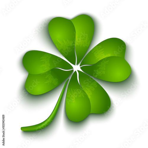 Clover with four leaves