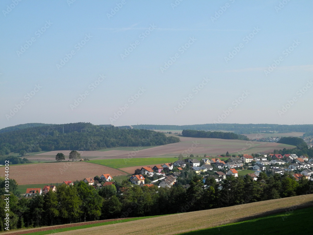 Fototapeta premium Arnshausen, Rhön