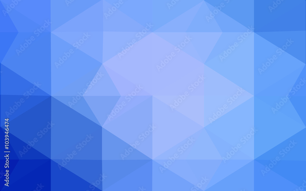 Blue polygonal design pattern, which consist of triangles and gradient in origami style. Blue polygonal design pattern, which consist of triangles and gradient in origami style.