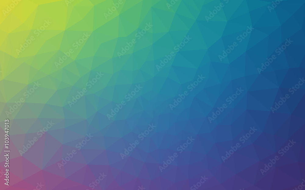 Multicolor polygonal design pattern, which consist of triangles and gradient in origami style. Multicolor polygonal design pattern, which consist of triangles and gradient in origami style.