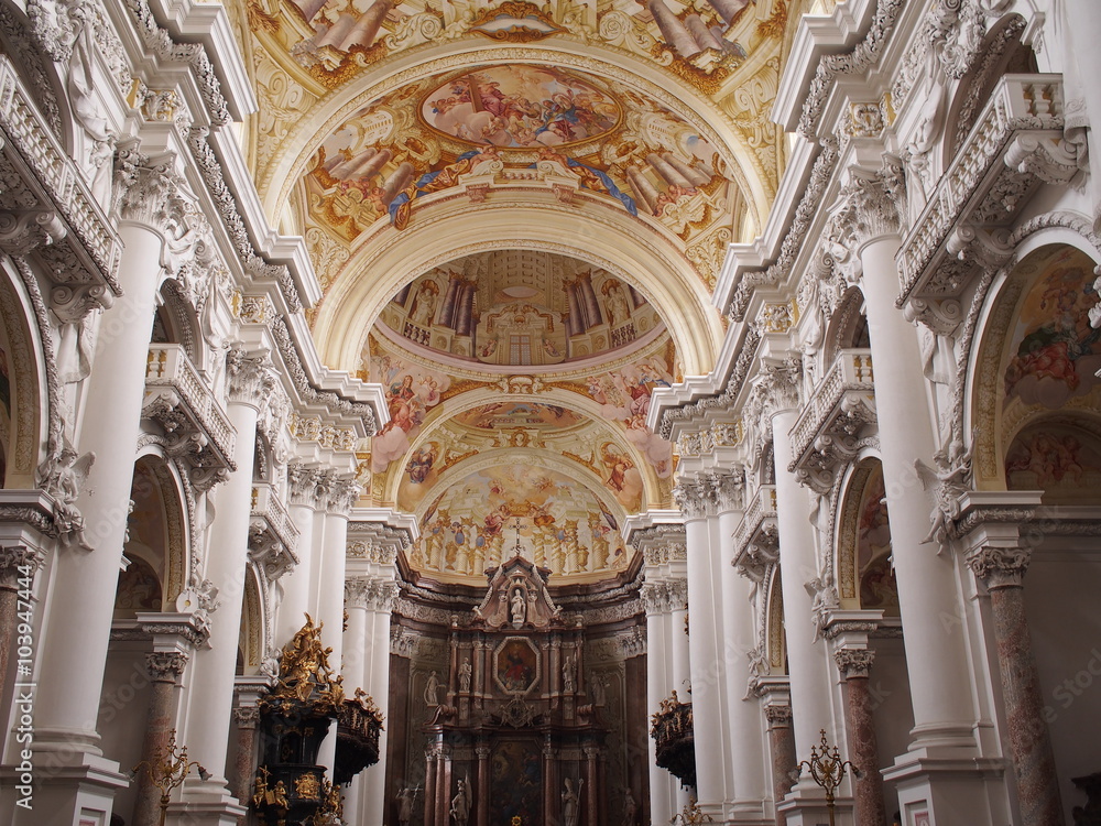 Stiftskirche des Augustiner Chorherrenstift in St. Florian 