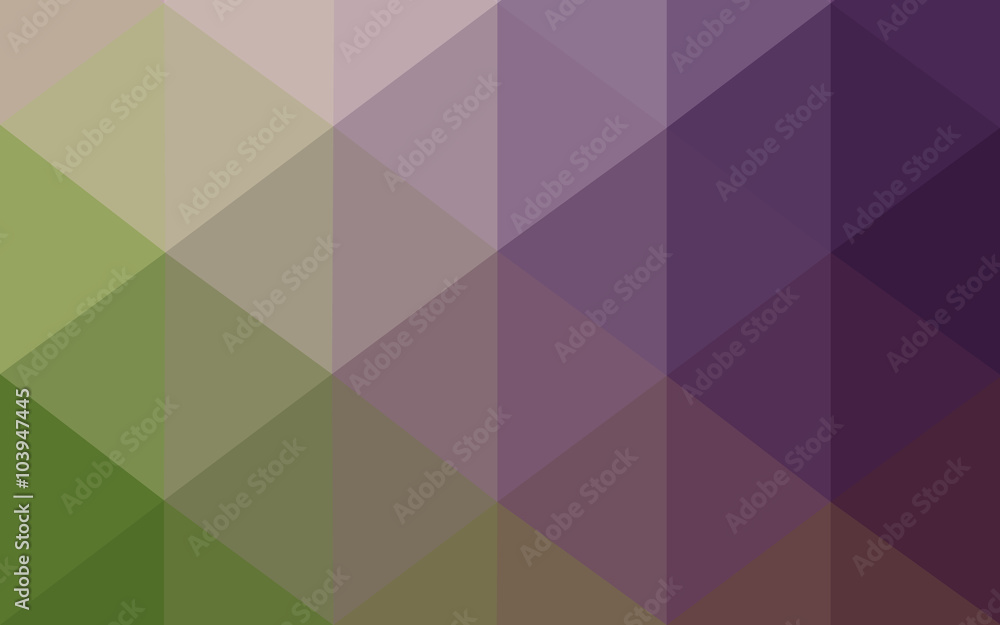 Multicolor dark pink, green polygonal design pattern, which consist of triangles and gradient in origami style. Multicolor dark pink, green polygonal design pattern, which consist of triangles and gradient in origami style.