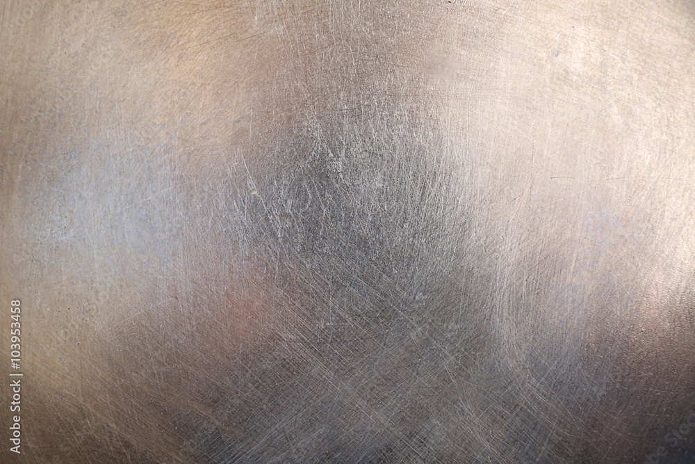 Polished metal background, close up Polished metal background, close up