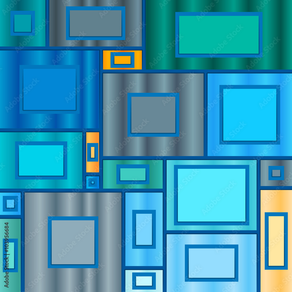 Abstract background with colorful rectangles Abstract background with colorful rectangles