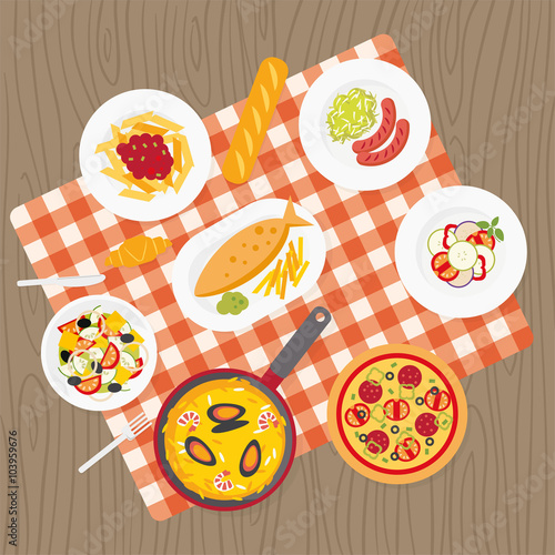 European catering service