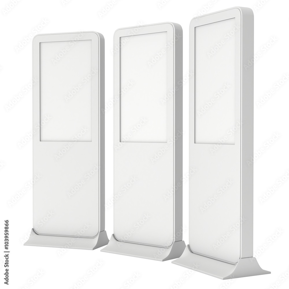 Trade show booth LCD display stand. Trade show booth LCD display stand.
