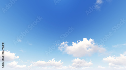 Cloudy blue sky abstract background, 3d illustration © teerawit