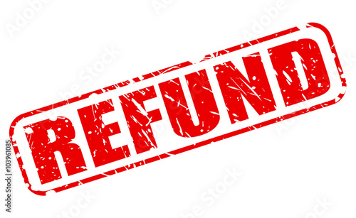 REFUND RED STAMP TEXT