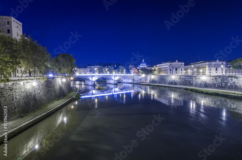 Lungotevere in the Night