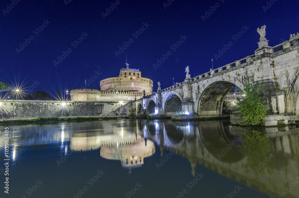 Castel Sant'Angelo by Night
