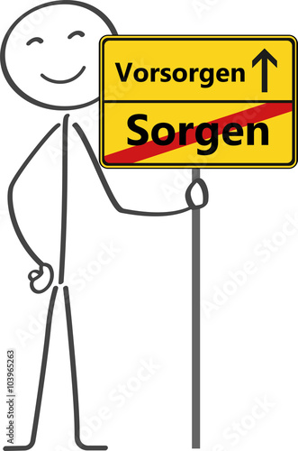 Strichmännchen Sorgt vor ! 