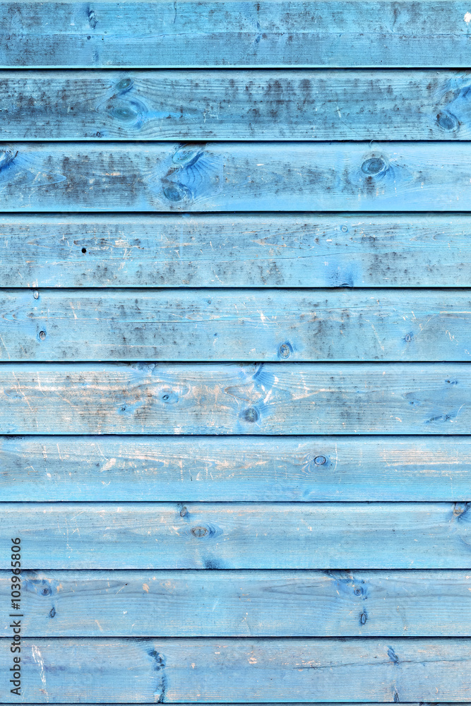 The old blue wood texture with natural patterns The old blue wood texture with natural patterns