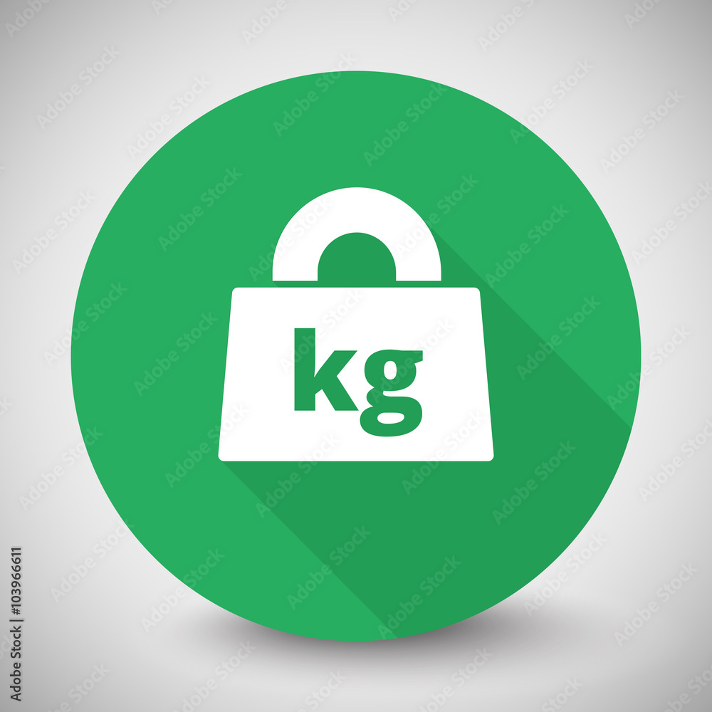 White Smartphone icon with long shadow on green circle White Smartphone icon with long shadow on green circle