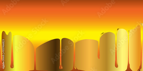 Golden Honey Background