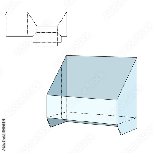 Diecut Craft Box  A