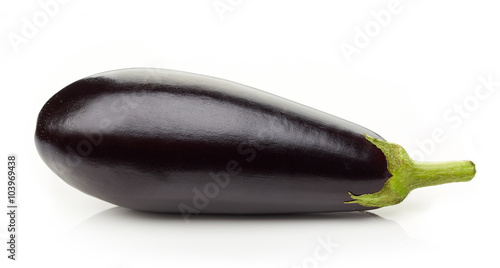 fresh raw eggplant