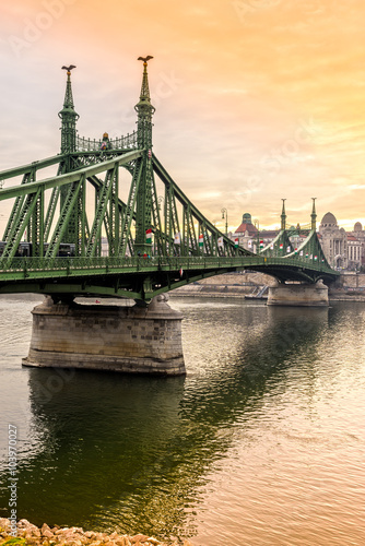Budapest, Liberty Bridge, Hungary