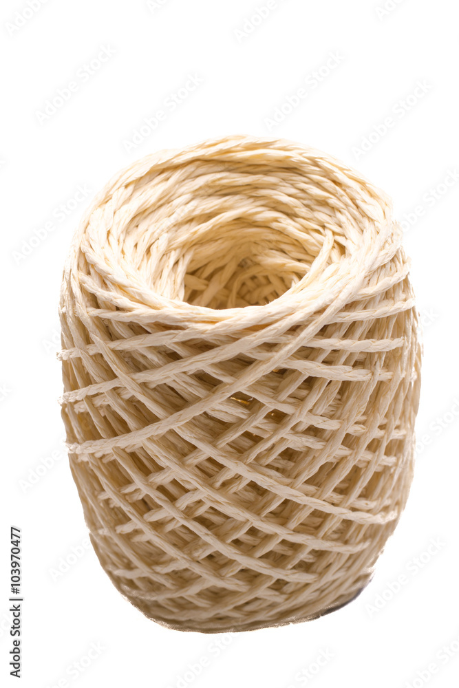 Ball of string paper for gift wrapping