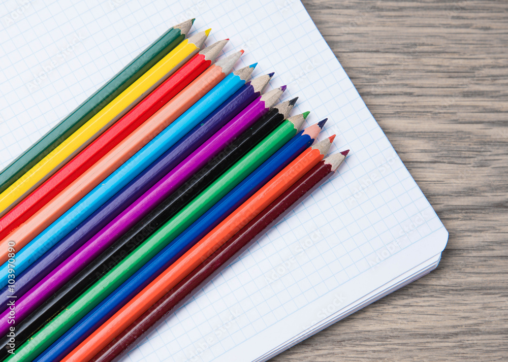 colored pencils closeup on dark background colored pencils closeup on dark background
