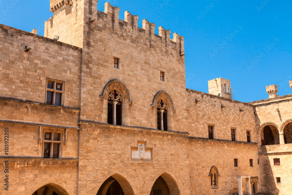 The Palace of the Grand Master of the Knights of Rhodes is a medieval castle in the city of Rhodes.