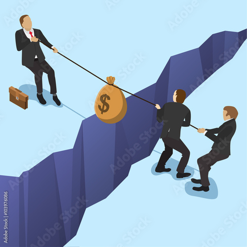fighting over money