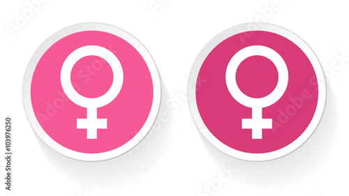 Female Gay Buttons