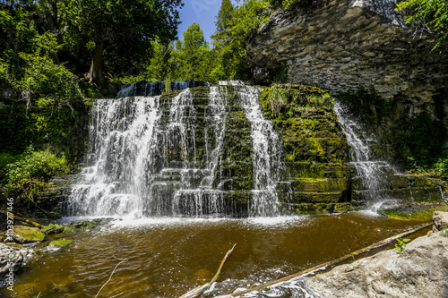 Scenic Jones Waterfalls of owen Sound Ontario