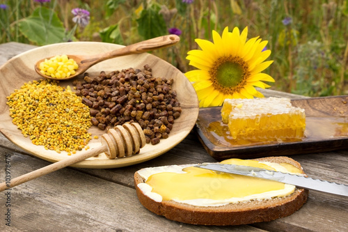 Gesunde Bienenprodukte photo