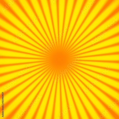 yellow orange radial sunrise pattern texture background