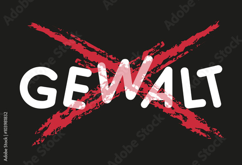 Nein zur Gewalt!