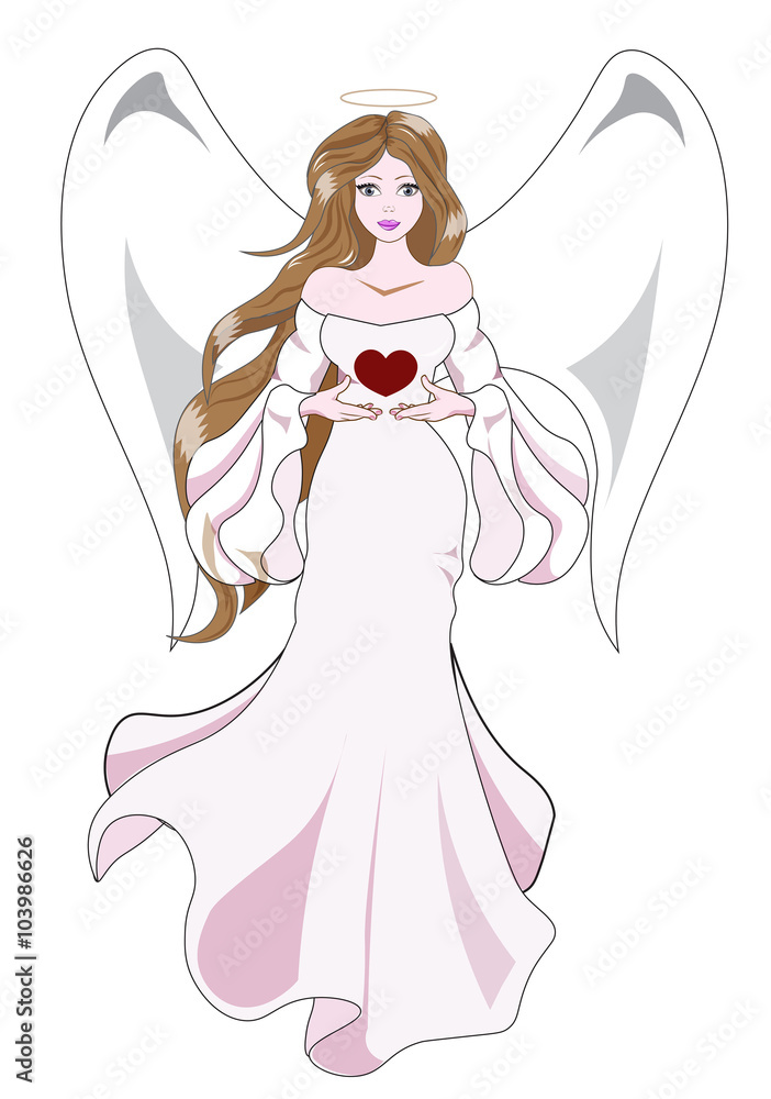 angel with heart angel with heart