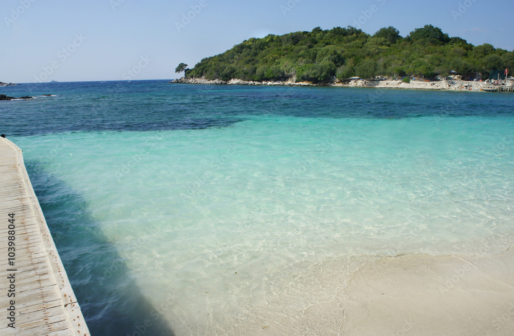 Fototapeta premium Amazing beaches of Ksamil, Albania