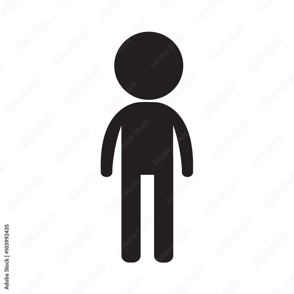 Obraz premium boy and girl icon Illustration design