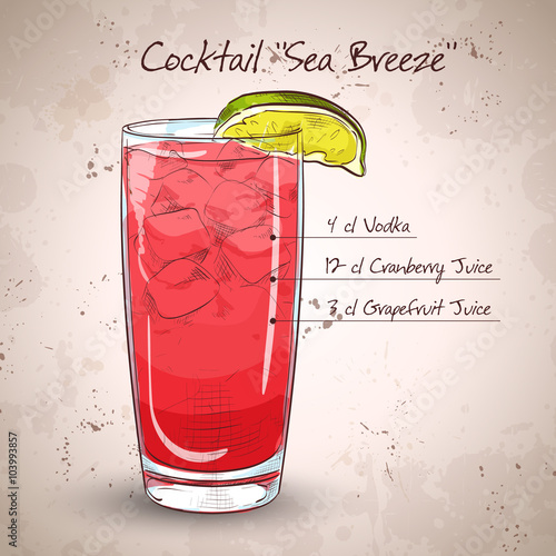 Cocktail Sea Breeze 