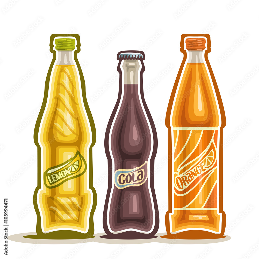 Web Stock Illustration - Download Image Now - Soda, Drinking Glass