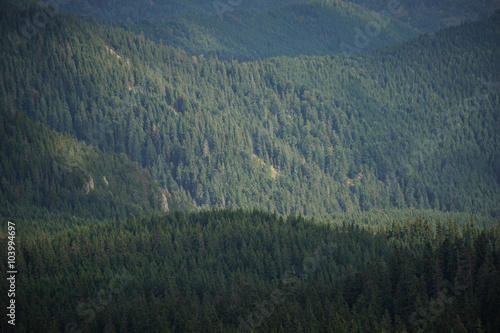 Mountains landscape scene in Europe