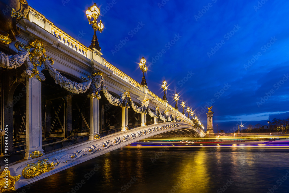 Obraz premium Pont Alexandre III