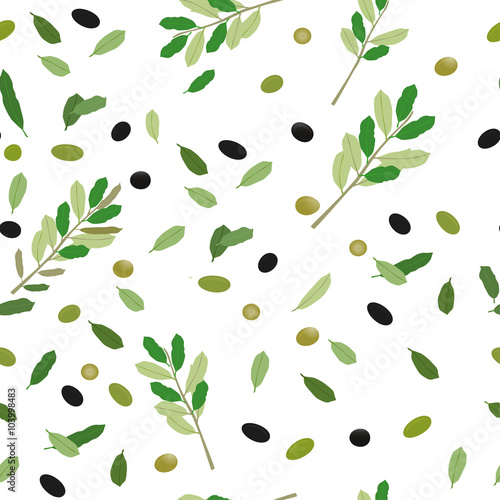 Greek Food Pattern