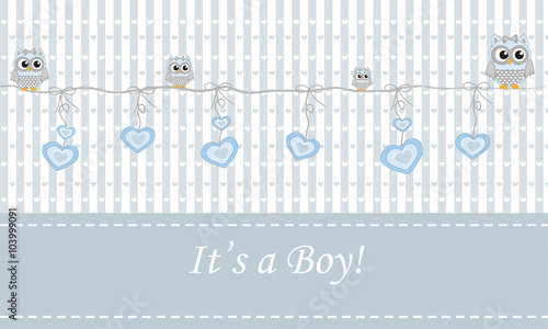 It's a boy con corazoncitos.