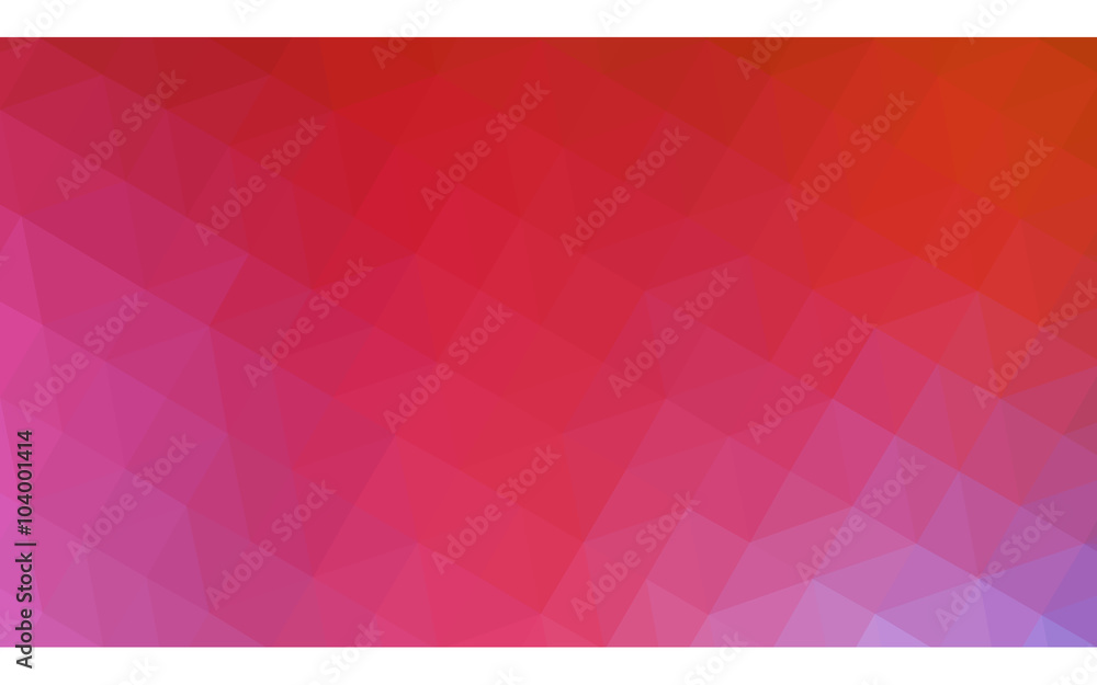 Multicolor blue, red polygonal design pattern, which consist of triangles and gradient in origami style. Multicolor blue, red polygonal design pattern, which consist of triangles and gradient in origami style.