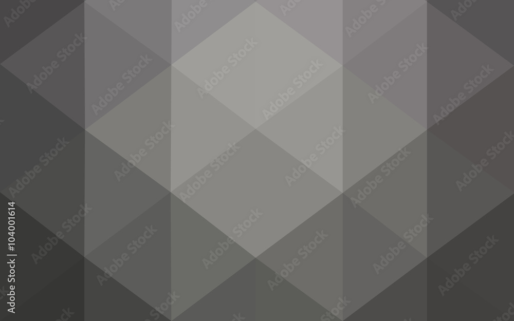 Gray polygonal design pattern, which consist of triangles and gradient in origami style. Gray polygonal design pattern, which consist of triangles and gradient in origami style.