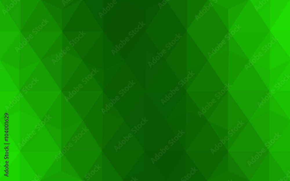 Green polygonal design pattern, which consist of triangles and gradient in origami style. Green polygonal design pattern, which consist of triangles and gradient in origami style.