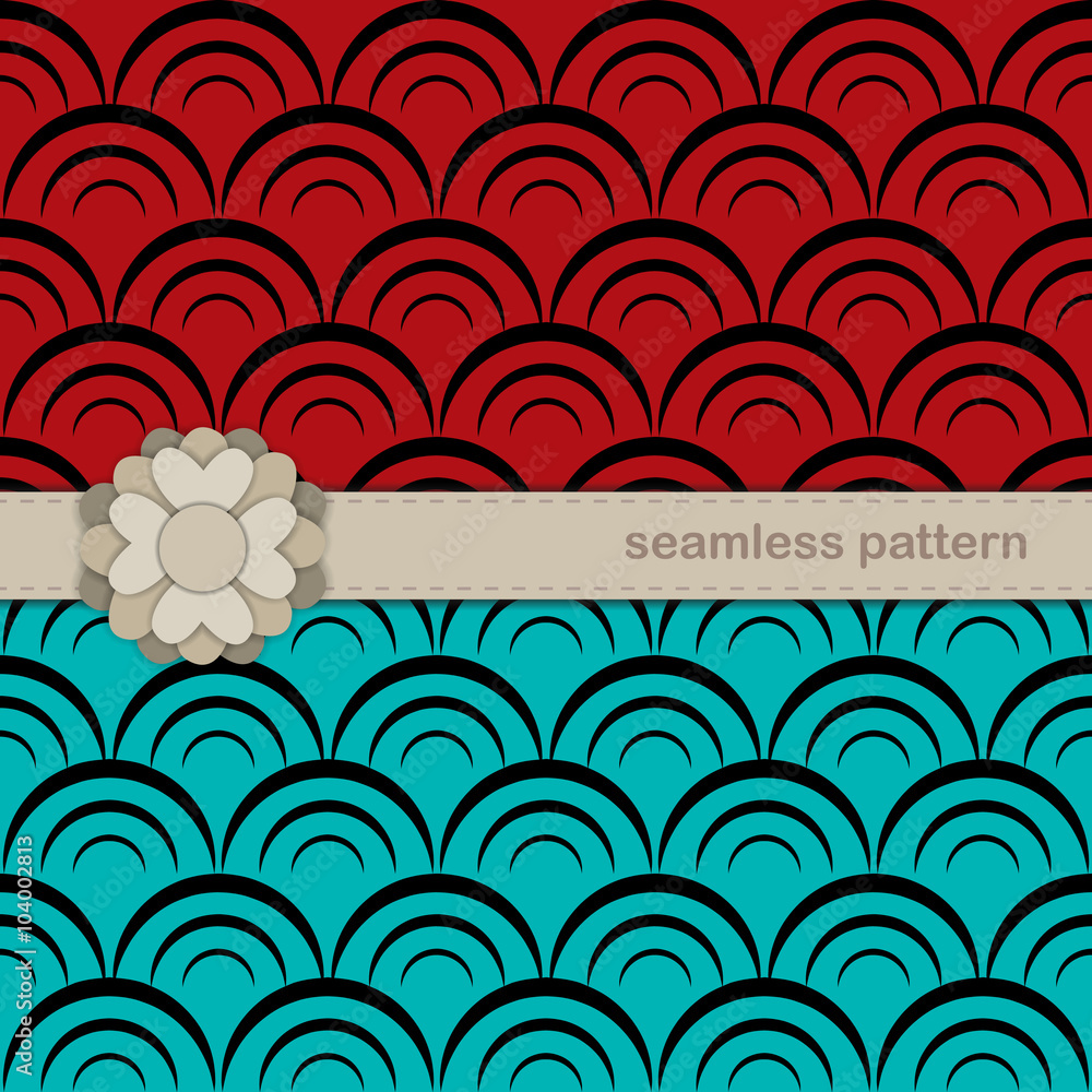 Fish scale pattern seamless vector illustration eps 10 Fish scale pattern seamless vector illustration eps 10