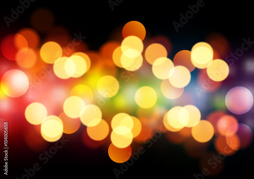 beautiful blurred background on dark