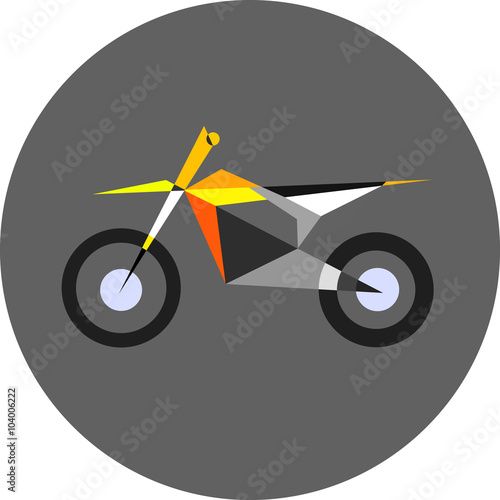 Motocross bike sport