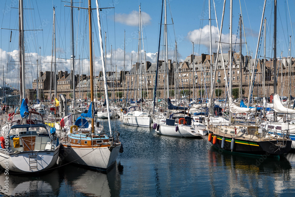 St Malo, le port de plaisance